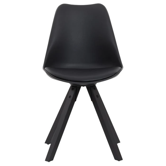 Esszimmerstuhl RETO Im 4er Set In Schwarz – Bild 2