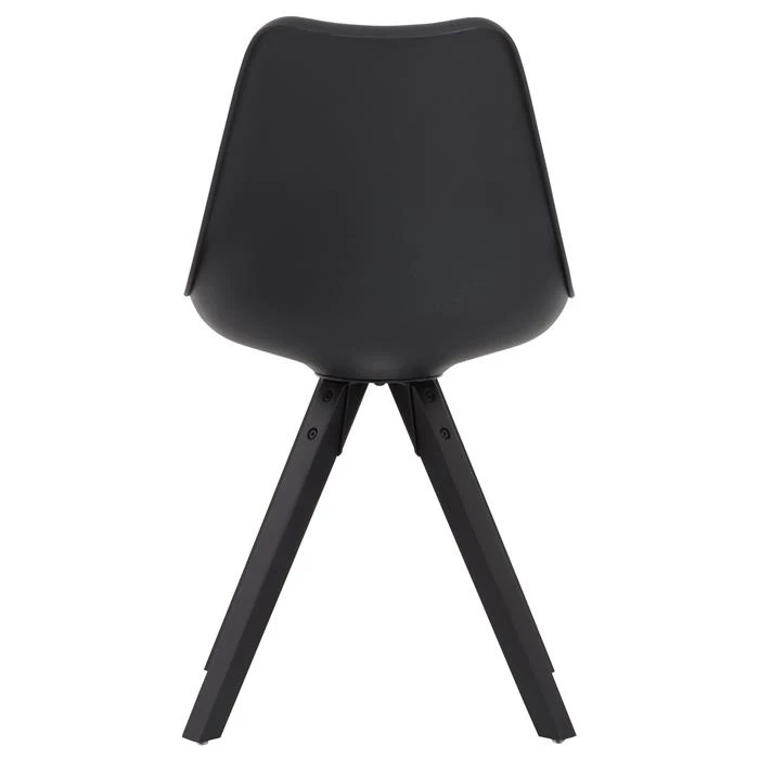 Esszimmerstuhl RETO Im 4er Set In Schwarz – Bild 5