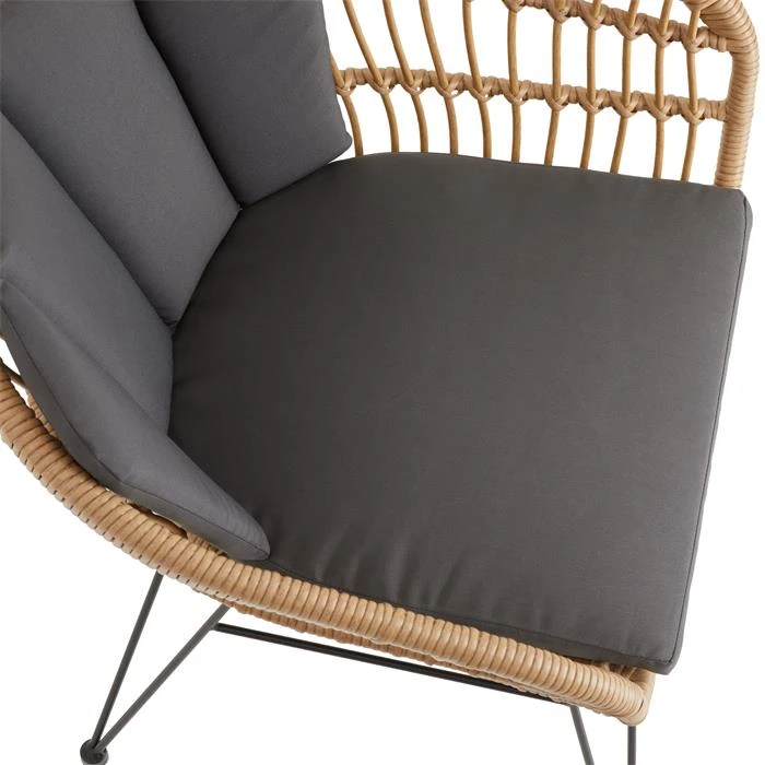 Esszimmerstuhl Gartenstuhl COSTA Im 2er Pack Mit Rattan – Bild 6