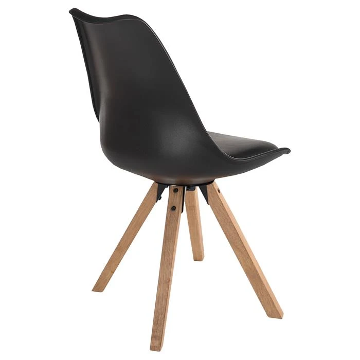 Esszimmerstuhl TYSON Im 4er Set In Schwarz – Bild 3