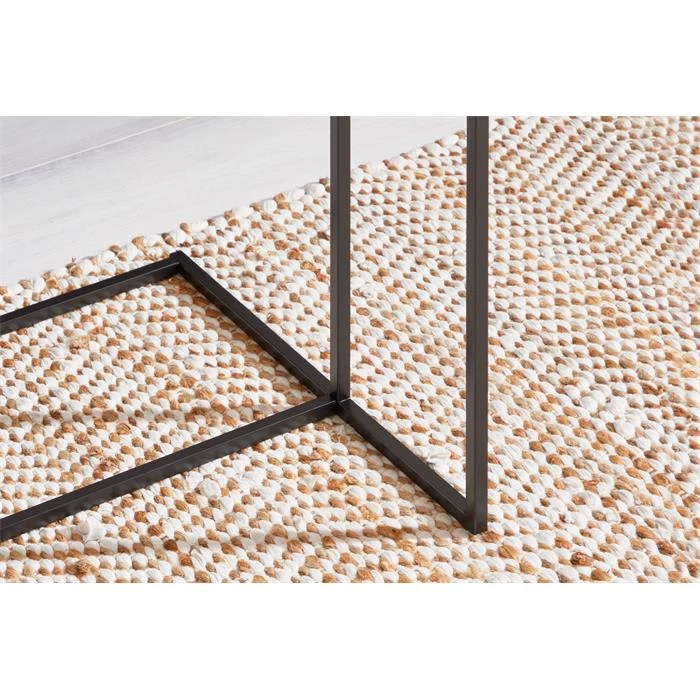 Beistelltisch VITORIO Rechteckig In Sonoma Eiche/schwarz – Bild 5