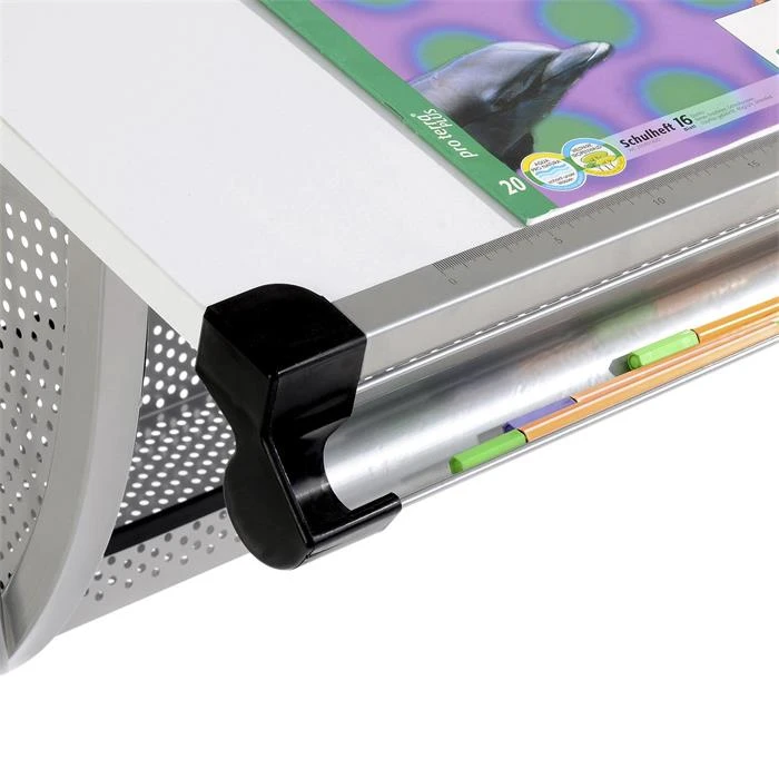 Kinderschreibtisch MADS, Höhenverstellbar In Weiß – Bild 5