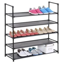 Stoffregal Schuhregal WILLY, 5 Böden