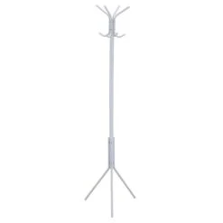 Kleiderständer ARIST In Weiß Mit 8 Haken
