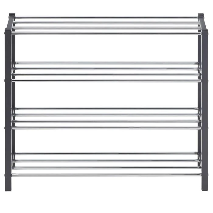 Schuhregal DUBLIN Mit 4 Böden In Grau – Bild 2