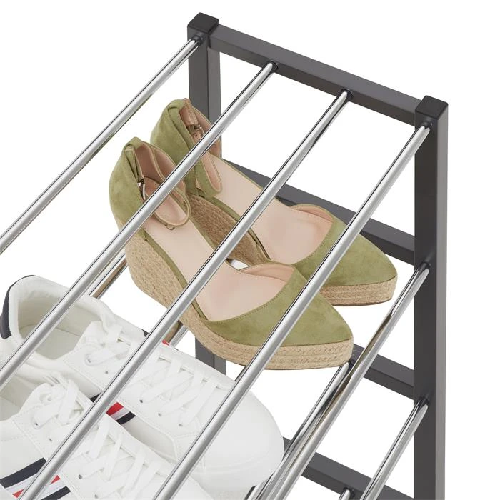 Schuhregal DUBLIN Mit 4 Böden In Grau – Bild 3