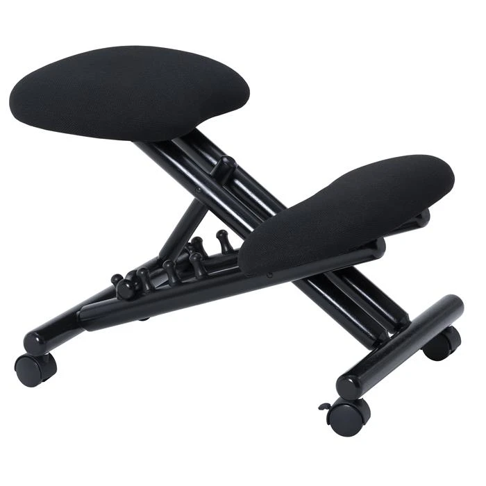 Kniehocker VICHY Höhenverstellbar, Ergonomisch In Schwarz