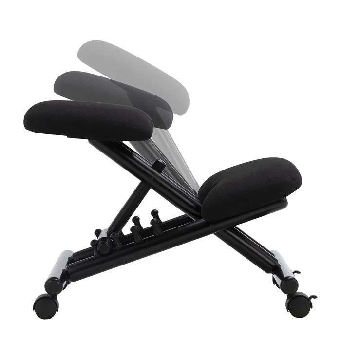 Kniehocker VICHY Höhenverstellbar, Ergonomisch In Schwarz – Bild 5