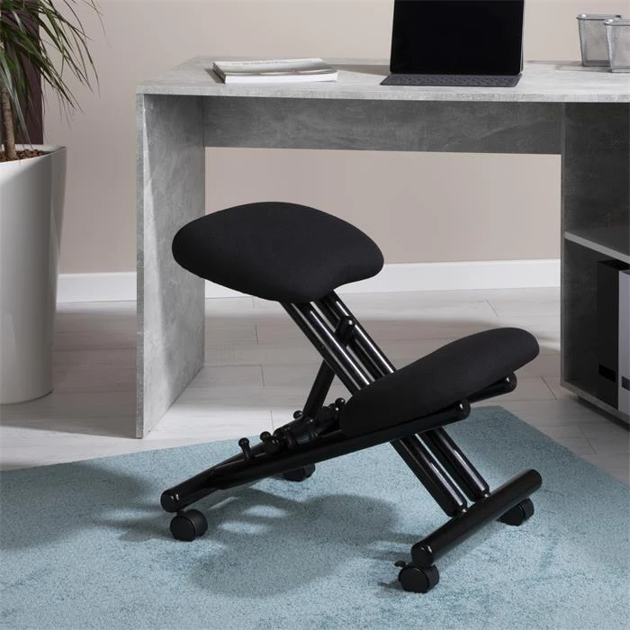 Kniehocker VICHY Höhenverstellbar, Ergonomisch In Schwarz – Bild 6