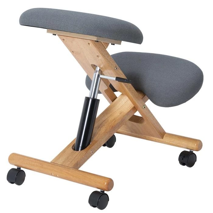 Kniehocker VILLACH Höhenverstellbar, Ergonomisch In Grau – Bild 2