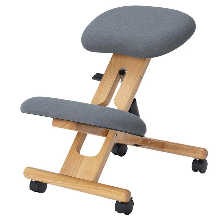 Kniehocker VILLACH Höhenverstellbar, Ergonomisch In Grau – Bild 3