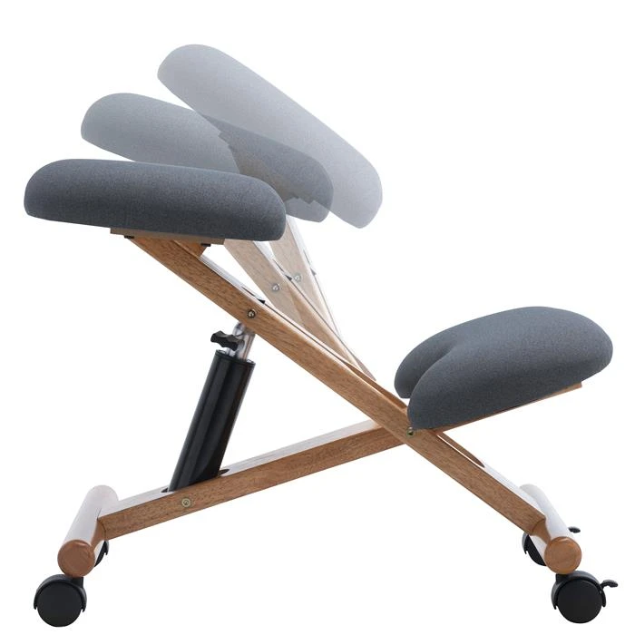 Kniehocker VILLACH Höhenverstellbar, Ergonomisch In Grau – Bild 5