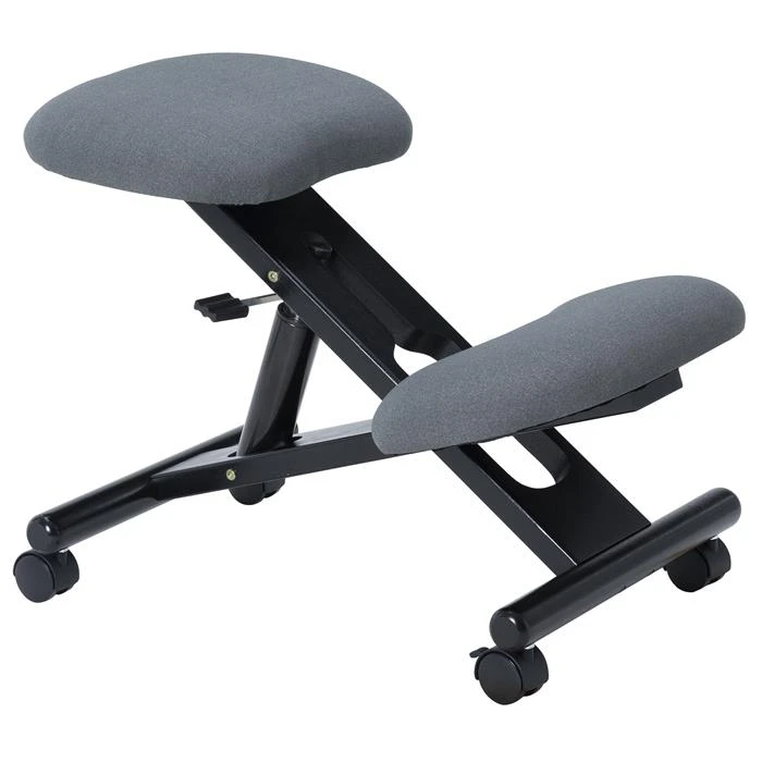 Kniehocker MALO Höhenverstellbar, Ergonomisch In Grau