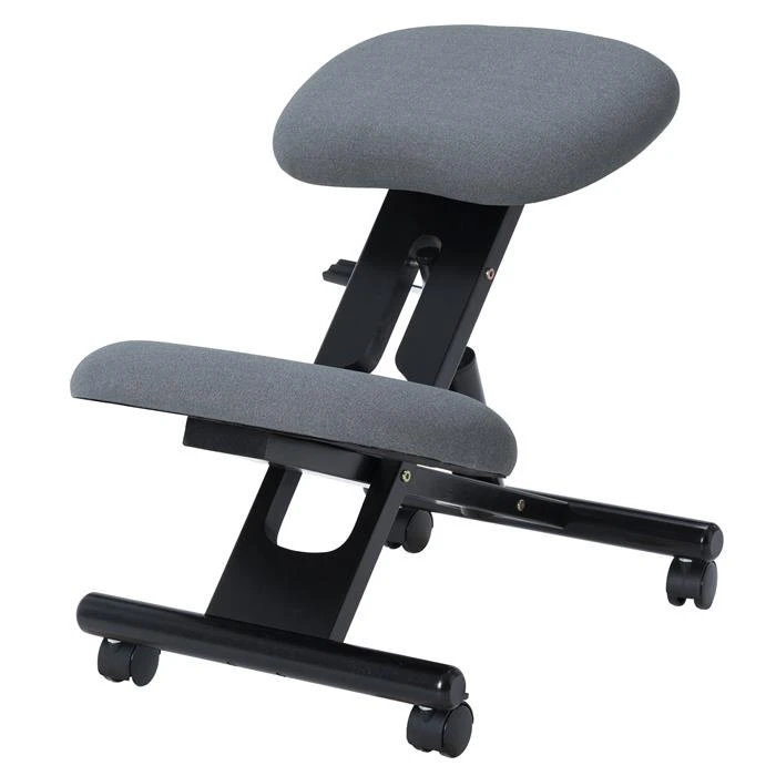 Kniehocker MALO Höhenverstellbar, Ergonomisch In Grau – Bild 3