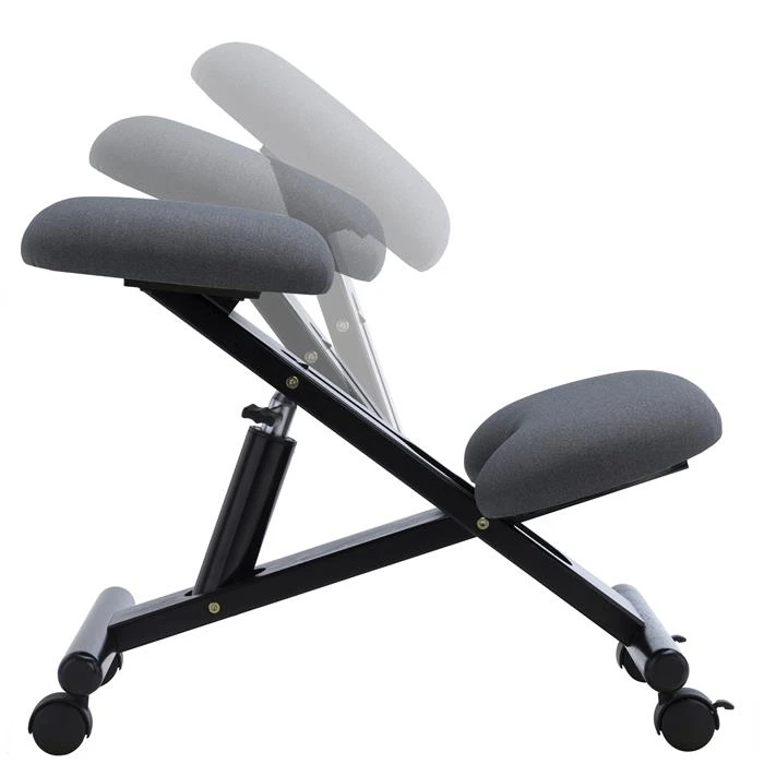 Kniehocker MALO Höhenverstellbar, Ergonomisch In Grau – Bild 5