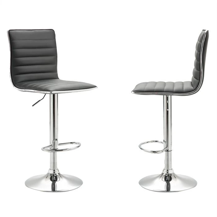 Barhocker ROCA Im 2er Set In Grau