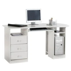 PC-Schreibtisch BOB In Der Farbe Weiß