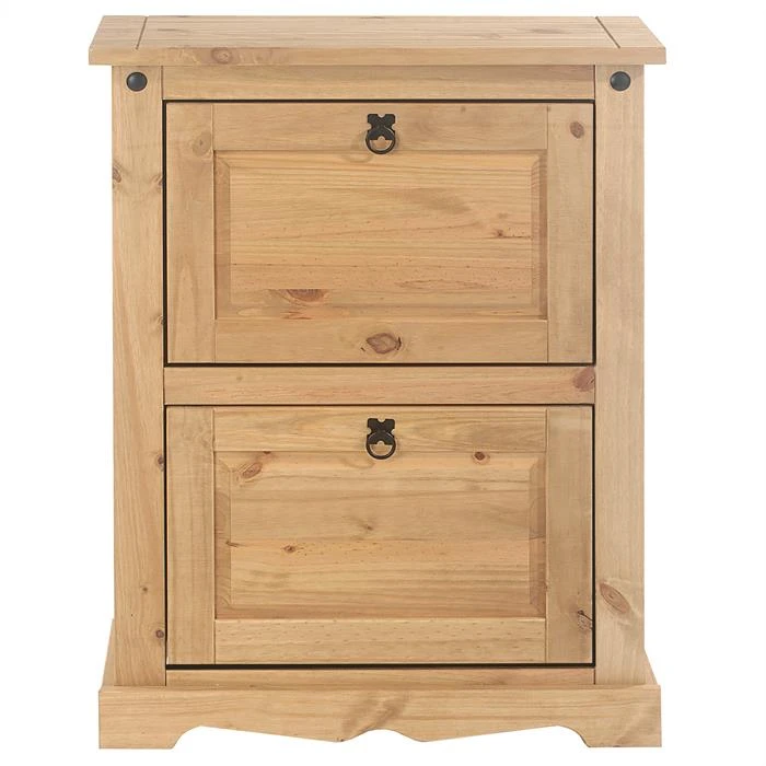 Schuhkipper TEQUILA, Kiefer Massiv, Mit 2 Klappen, Mexiko – Bild 2