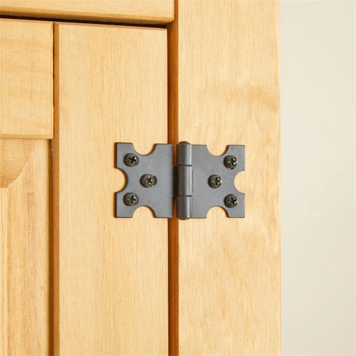 Schuhschrank TEQUILA, Kiefer Massiv, Mit 2 Schubladen Und 8 Fächer, Mexiko – Bild 5