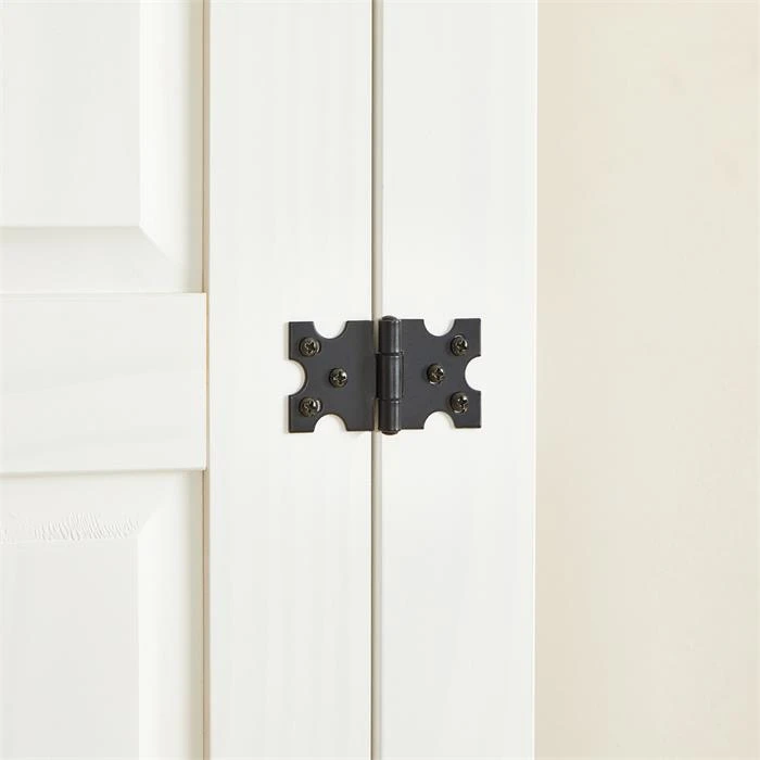 Schuhschrank TEQUILA, Kiefer Massiv Weiß/braun, Mit 2 Schubladen Und 8 Fächer, Mexiko – Bild 6