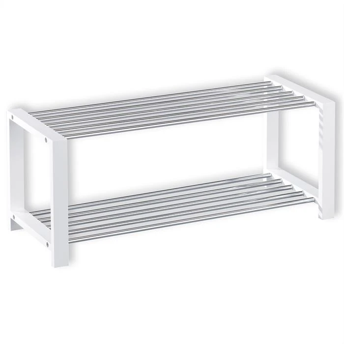 Schuhregal ARINA 2 Böden Weiß