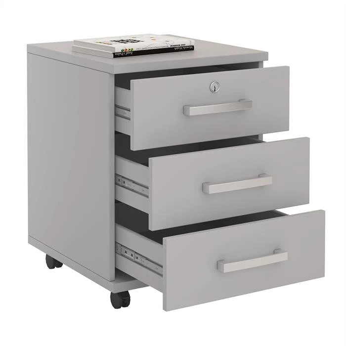 Rollcontainer VANCOUVER In Grau Mit 3 Schubladen – Bild 2