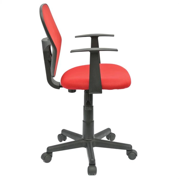 Kinderdrehstuhl STUDIO In Rot Mit Armlehnen – Bild 3