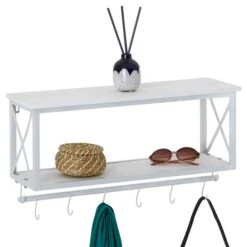 Wandgarderobe ARMANDO Weiß/weiß