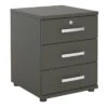 Bürocontainer TORONTO, 3 Schubladen In Anthrazit