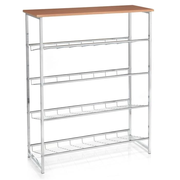 Schuhregal CORREDOR 4 Fächer, In Buchefarben – Bild 3